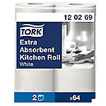 Tork Premium Küchenrolle 2-lagig 2 Rollen à 64 Blatt von Tork