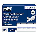 Tork Peakserve Papierhandtücher H5 2-lagig 20,1 x 22,5 cm 12 Stück à 270 Blatt von Tork