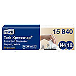 Tork Servietten N4, N12 Xpressnap 500 Stück Weiß 8 Stück à 500 Blatt von Tork