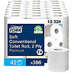 Tork Premium Toilettenpapier T4 2-lagig 12324 42 Rollen à 396 Blatt von Tork