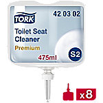 Tork Premium WC Sitz Reiniger S2 Premium 8 Stück à 475 ml von Tork