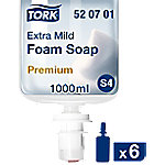 Tork Premium Schaumseife Schaum S4 Transparent 520701 6 Stück à 1 L von Tork