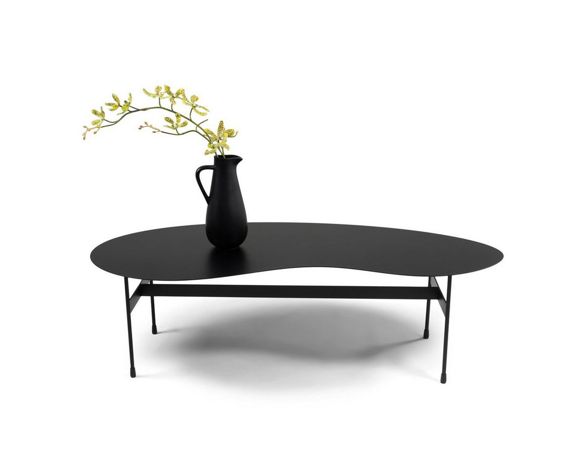 Torna Design Furniture Beistelltisch Torna Beistelltisch MARA KIDNEY - Schwarz 122x35x52cm von Torna Design Furniture