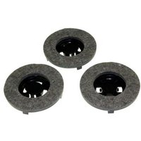 Ersatzteil - 3er Set Filzscheiben Chambord Z5 LC500C Simac FL8500 - - hoover Tornado delonghi, vetrella, electrolux von Tornado
