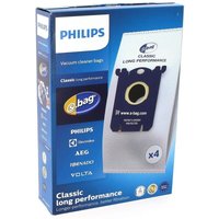 Staubsaugerbeutel s-bag classic pro 4 für Staubsauger philips von Tornado