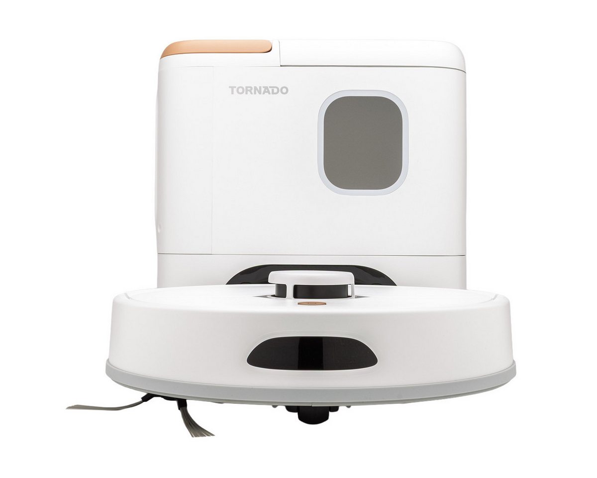 Tornado Saugroboter Saug-Wisch-Roboter 3000Pa, Laser-SLAM-Navigation, 120 Min, Weiß Tornado Saugroboter Saug-Wisch-Roboter 3000Pa, Laser-SLAM-Navigation, 120 Min, Weiß von Tornado
