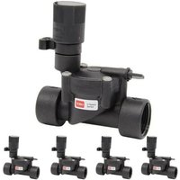 Toro - 5 Stück Elektroventil für Bewässerung vspace, Gewindeanschluss 3/4'', 24V, kompakte Größe von Toro