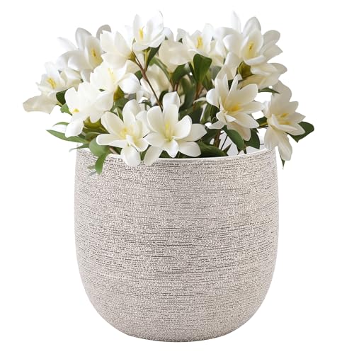 Torre & Tagus Brava Textured Drop Pot, Large, Silver von Torre & Tagus