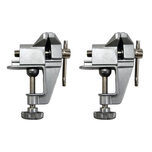 Torribala 2 x Mini-Tischschraubstock mechanisches Werkzeug von Torribala