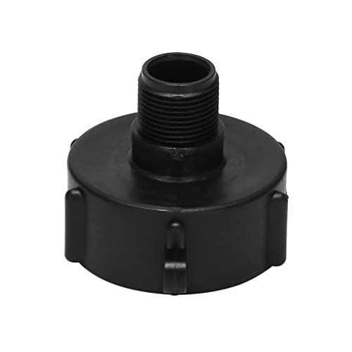 Torribala 275 330 IBC Tote Adapter Schlauchadapter männlich Anschluss Ablaufstopfen für Gartenschlauch – Grobgewinde X von Torribala