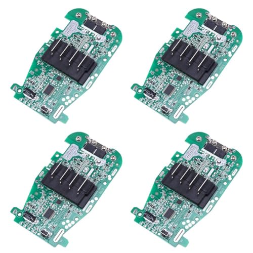 Torribala 4 Stück Li-Ion Ladeschutz Platine PCB für 18V R840083 R840085 R840086 R840087 Elektrowerkzeug von Torribala