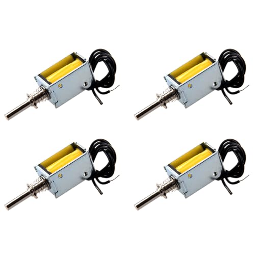 Torribala 4 x DC 4,5 V 40 g/2 mm Elektromagnet zum Schieben – Halar Offener Amrco Stellantrieb von Torribala