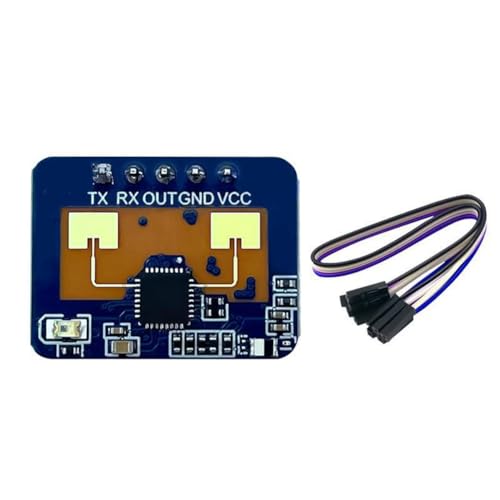 Torribala HLK-LD2410C Menschlicher Anwesenheitssensor 24G Unterstützung App BT Funktion Radarerkennungsmodul FMCW Millimeterwellenbewegungserkennung Torribala HLK-LD2410C Menschlicher Anwesenheitssensor 24G Unterstützung App BT Funktion Radarerkennungsmodul FMCW Millimeterwellenbewegungserkennung von Torribala