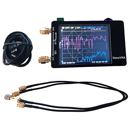 Torribala VNA 2,8 Zoll LCD HF VHF UHF Netzanalysator Vector UV Antennenanalysator 50 kHz – 900 MHz Analysator für Antennen, integrierter Akku Torribala VNA 2,8 Zoll LCD HF VHF UHF Netzanalysator Vector UV Antennenanalysator 50 kHz – 900 MHz Analysator für Antennen, integrierter Akku von Torribala
