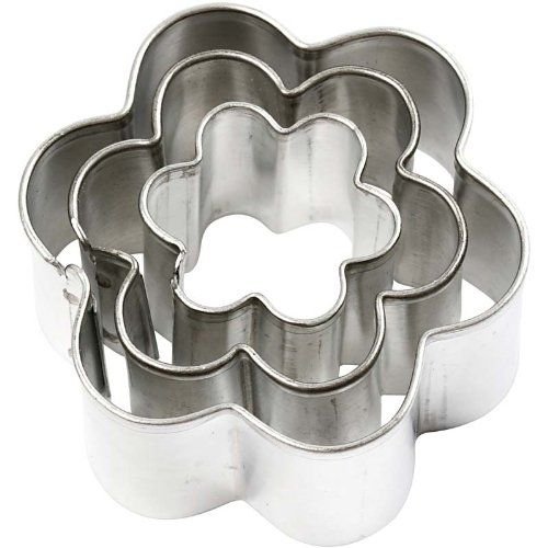 Blumen Ausstechform Set, Edelstahl Blumen Ausstechform Set, Edelstahl von Torten Deko Shop