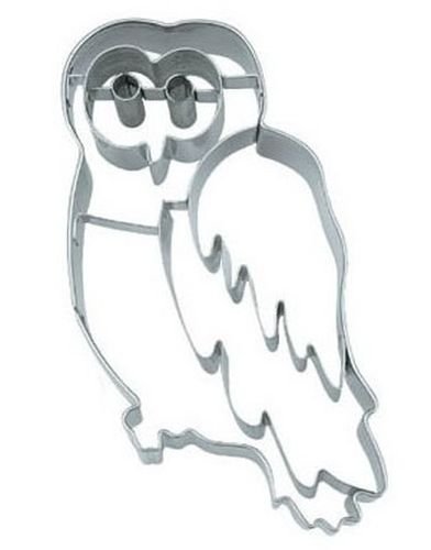 Torten Deko Shop Eule Ausstechform, 9 x 4 cm, Edelstahl, Silber Torten Deko Shop Eule Ausstechform, 9 x 4 cm, Edelstahl, Silber von Torten Deko Shop