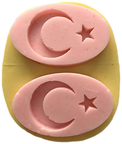 Flagge Turkei Silikonform von Torten Deko Shop
