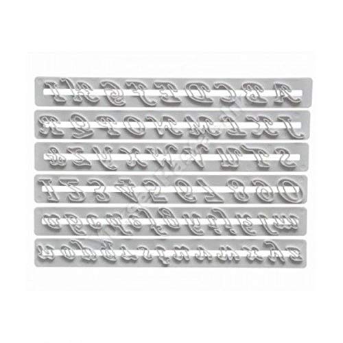 Fondant Buchstaben Ausstecher Set, Italic Fondant Buchstaben Ausstecher Set, Italic von Torten Deko Shop