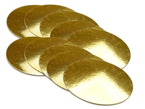 Gold Tortenunterlage Rund, 20cm Gold Tortenunterlage Rund, 20cm von Torten Deko Shop