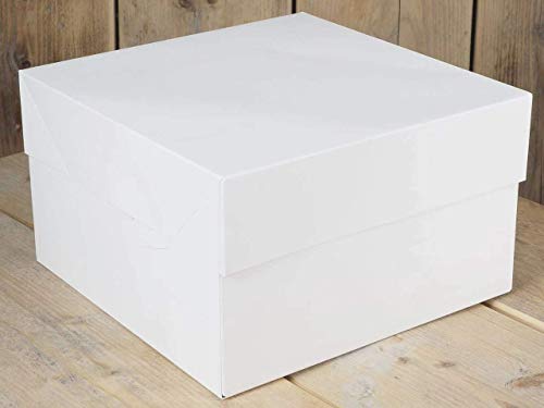 Tortenschachtel weiß, PME, 45x45x15cm von Torten Deko Shop