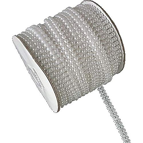 Perlen Deko Band, 2 Reihen, 1m von Torten Deko Shop