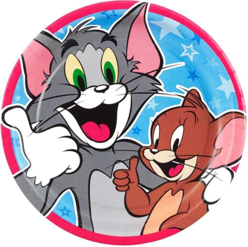Tom und Jerry Runde Tortenaufleger 20CM - Geburtstag Tortenbild Zuckerbild Tortenplatte Oblate Kuchenzuckerplatte Tom und Jerry Runde Tortenaufleger 20CM - Geburtstag Tortenbild Zuckerbild Tortenplatte Oblate Kuchenzuckerplatte von Torten Deko Shop