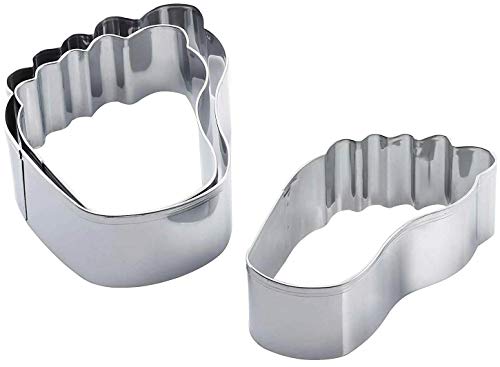 Torten Deko Shop Baby Füße Ausstechform Set, Edelstahl Torten Deko Shop Baby Füße Ausstechform Set, Edelstahl von Torten Deko Shop