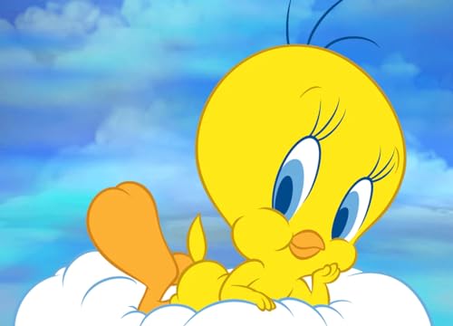 Tweety Tortenaufleger, Reckteckig A4 - Geburtstag Tortenbild Zuckerbild Tortenplatte Oblate Kuchenzuckerplatte von Torten Deko Shop