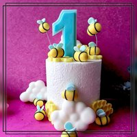 Bienen Aus Fondant Honig Tortendekorationen, Tortendekor von TortenDekor