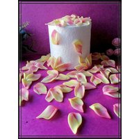 Handgefertigte Fondant-Blätter Für Motivtorten - Zuckerblumen Deko in Rosa-Gelb, Tortendekor Handgefertigte Fondant-Blätter Für Motivtorten - Zuckerblumen Deko in Rosa-Gelb, Tortendekor von TortenDekor