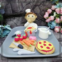 Koch Junge Tortendekoration Aus Fondant, Tortendekor von TortenDekor