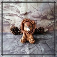 Löwe Fondant Figur Als Tortendeko Für Kindergeburtstag, Tortendekor von TortenDekor
