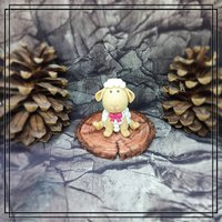 Schaf 3D Zuckerfigur, Aus Fondant, Fondantfigur Als Tortendeko, Kindertorte Dekorieren, Caketopper Schaf, Tortendekor, Kuchen von TortenDekor