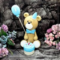 Teddybär Tortenfigur Für Motivtorten, Tortendekor von TortenDekor