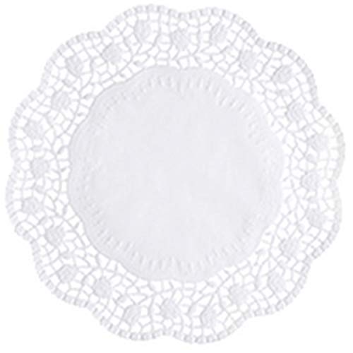 100 Teller- und Tassendeckchen rund Ø 18 cm weiss Tortenspitzen 100 Teller- und Tassendeckchen rund Ø 18 cm weiss Tortenspitzen von PAPSTAR