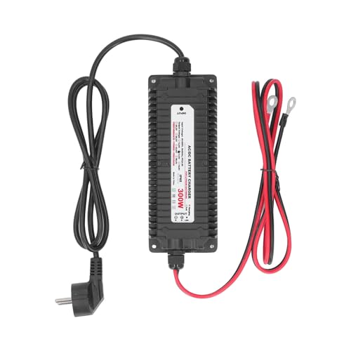 Torvex -Batterieladegerät, 24 V 10A Lithium -Ladegerät für LIFEPO4 Lithium -Eisenphosphat -Batterien, Wechselstrom bis DC wasserdichtes Netzteil für Batterieladung Torvex -Batterieladegerät, 24 V 10A Lithium -Ladegerät für LIFEPO4 Lithium -Eisenphosphat -Batterien, Wechselstrom bis DC wasserdichtes Netzteil für Batterieladung von Torvex