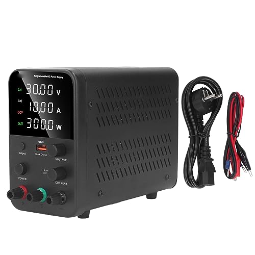Torvex DC-Netzteil, variabel geregeltes Netzteil 0-10 A 300 W WPS3010H, DC-Netzteil mit Gehäuse aus Aluminiumlegierung Torvex DC-Netzteil, variabel geregeltes Netzteil 0-10 A 300 W WPS3010H, DC-Netzteil mit Gehäuse aus Aluminiumlegierung von Torvex