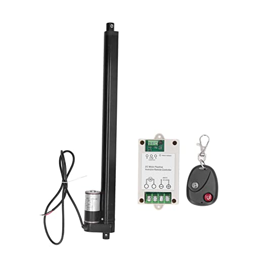 Torvex Electric Actuator, 400 -mm -Hub 1000N Linearantrieb 24 V IP65, Aluminium Linearbewegungsantrieb, Elektromotorantrieb für Bettsofa -System (Aktuator mit Controller Fernbedienung) von Torvex
