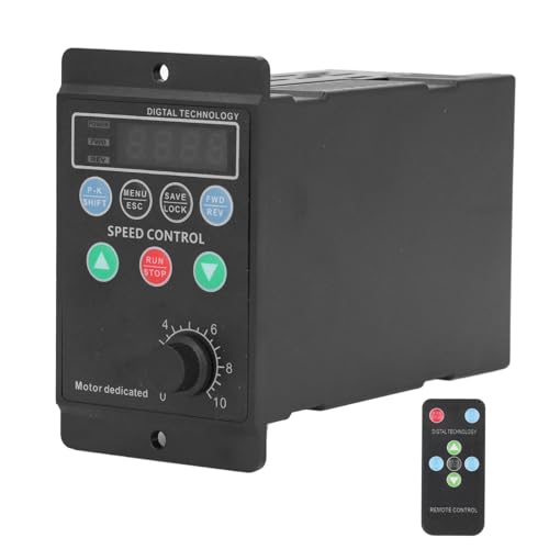 Torvex Frequenzantrieb, Variablengeschwindigkeitsregler mit 1PH 176-264V-Eingang und 3PH 0-220V-Ausgang, VFD-Wechselrichterwandler für 750-W-Motorsteuerung von Torvex