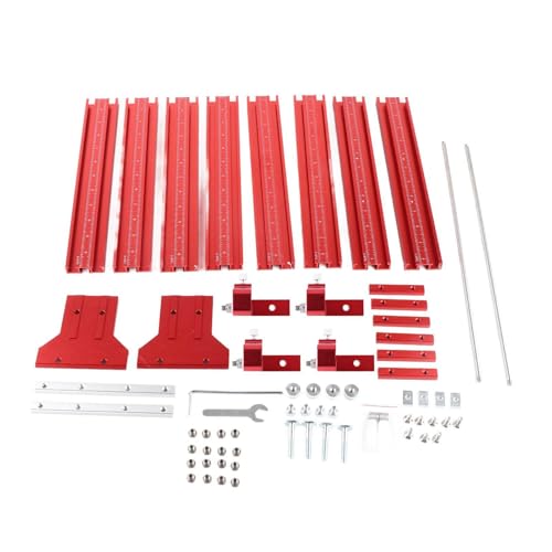 Torvex Guide Rail, Aluminium -Gleissystem für kreisförmige Säge mit Verbindungsset, Parallel Guide Rail System für Holzschneidwerkzeug Torvex Guide Rail, Aluminium -Gleissystem für kreisförmige Säge mit Verbindungsset, Parallel Guide Rail System für Holzschneidwerkzeug von Torvex