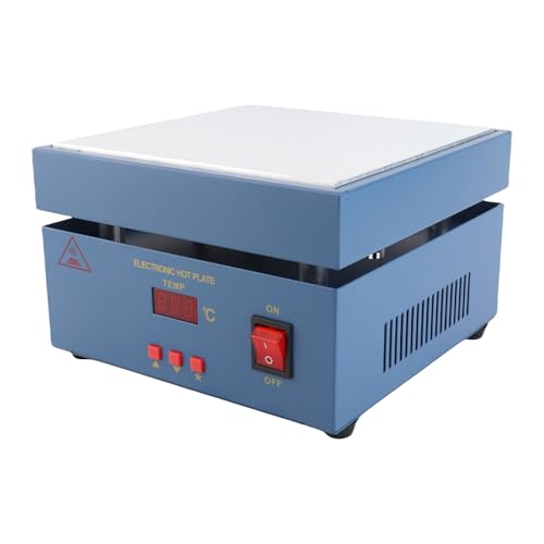 Torvex Heizplatte, 200x200mm LED Elektrische Vorheizstation 800W, Mikrocomputer -Lötheizung, PCB -Vorheizungsheizplatte von Torvex