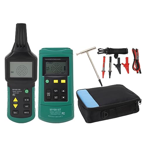 Torvex -Kabel -Locator, unterirdischer Kabelverfolger und Netzwerkleitungsdetektor für Telefonkabelprüfung, Kabellandorte Tool Torvex -Kabel -Locator, unterirdischer Kabelverfolger und Netzwerkleitungsdetektor für Telefonkabelprüfung, Kabellandorte Tool von Torvex