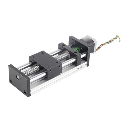 Torvex Kugel Schraubschiene, lineare Doppelwellenführung mit 42 Steppermotor und 100 -mm -Kugel -Schraube linear (1605 Schraube, effektiver Bereich 100 mm) von Torvex