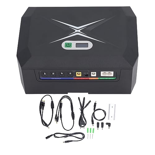 Torvex Mini -Ups, 100W unterbrechungsfreies Stromversorgung mit 20800 -mAh -Akku, Sicherungsstromversorgung für Kamera- und Router -Systeme Torvex Mini -Ups, 100W unterbrechungsfreies Stromversorgung mit 20800 -mAh -Akku, Sicherungsstromversorgung für Kamera- und Router -Systeme von Torvex