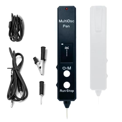 Torvex -Oszilloskop -Multimeter, 3in1 Handheld -Scope -Messgerät mit thermischem Imager und 400 kHz -Bandbreite, digitales Testinstrument für die elektronische Signalanalyse (common version) von Torvex