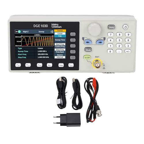Torvex-Wellenformgenerator, Einzelsignal-Arbiträrgenerator, Bereich 1 μHz bis 30 MHz, Auflösung 1 uHz von Torvex