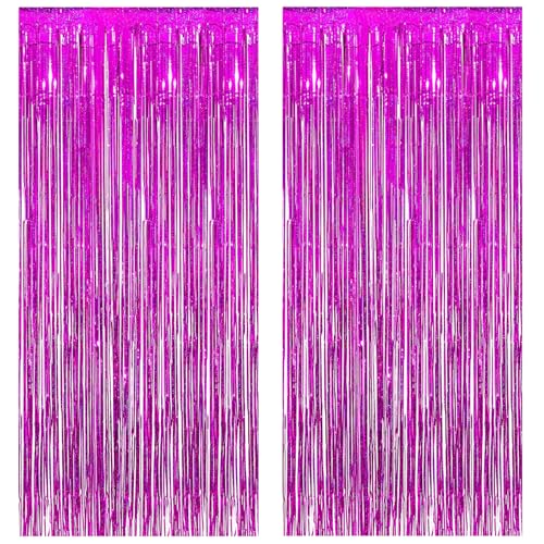 Torytoe Lametta Vorhang Rose Glitzer, 2 Stück Metallic Glitzervorhang Fringe 1 x 2m Glitzer Curtain Mädchen Lametta Vorhänge Folien Fransen Partydeko Hintergrund für Geburtstage Festivals Party Deko Torytoe Lametta Vorhang Rose Glitzer, 2 Stück Metallic Glitzervorhang Fringe 1 x 2m Glitzer Curtain Mädchen Lametta Vorhänge Folien Fransen Partydeko Hintergrund für Geburtstage Festivals Party Deko von Torytoe