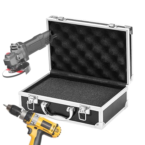 Aluminium-Aufbewahrungsbox, Werkzeugkiste mit Griff - Kleine -Aufbewahrungsbox - Kleine Alubox Alukoffer Aluminium Koffer, Transportbox, Lagerbox, Werkzeugkiste 25,5 x 16,5 x 9,5 cm Aluminium-Aufbewahrungsbox, Werkzeugkiste mit Griff - Kleine -Aufbewahrungsbox - Kleine Alubox Alukoffer Aluminium Koffer, Transportbox, Lagerbox, Werkzeugkiste 25,5 x 16,5 x 9,5 cm von Toseky