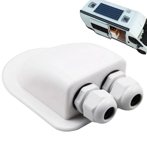 Solarkabel-Anschlussdose, Solarpanel-Anschlussdose - Solarkabel-Anschlussverschraubung - Durchgangsverbinder für die Kabelführung im - und Automobilbereich für Schuppen, Maschinenräume und von Toseky