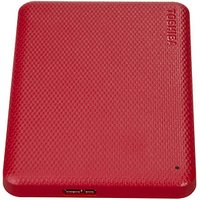 TOSHIBA Canvio Advance 2 TB externe HDD-Festplatte rot TOSHIBA Canvio Advance 2 TB externe HDD-Festplatte rot von Toshiba